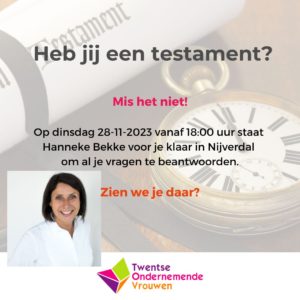 hanneke bekke testament